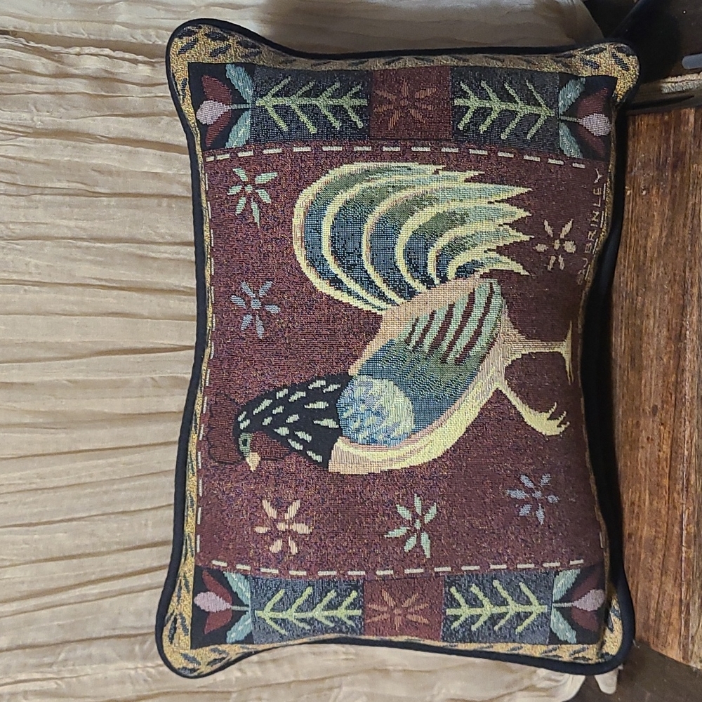 Chicken Decorative Throw Pillow By Jennifer Brinley